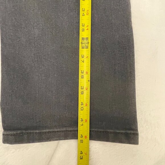 Levi 541 Original Quality Jeans 36x32 Men Black Denim Athletic Tapered Fit - Picture 10 of 11